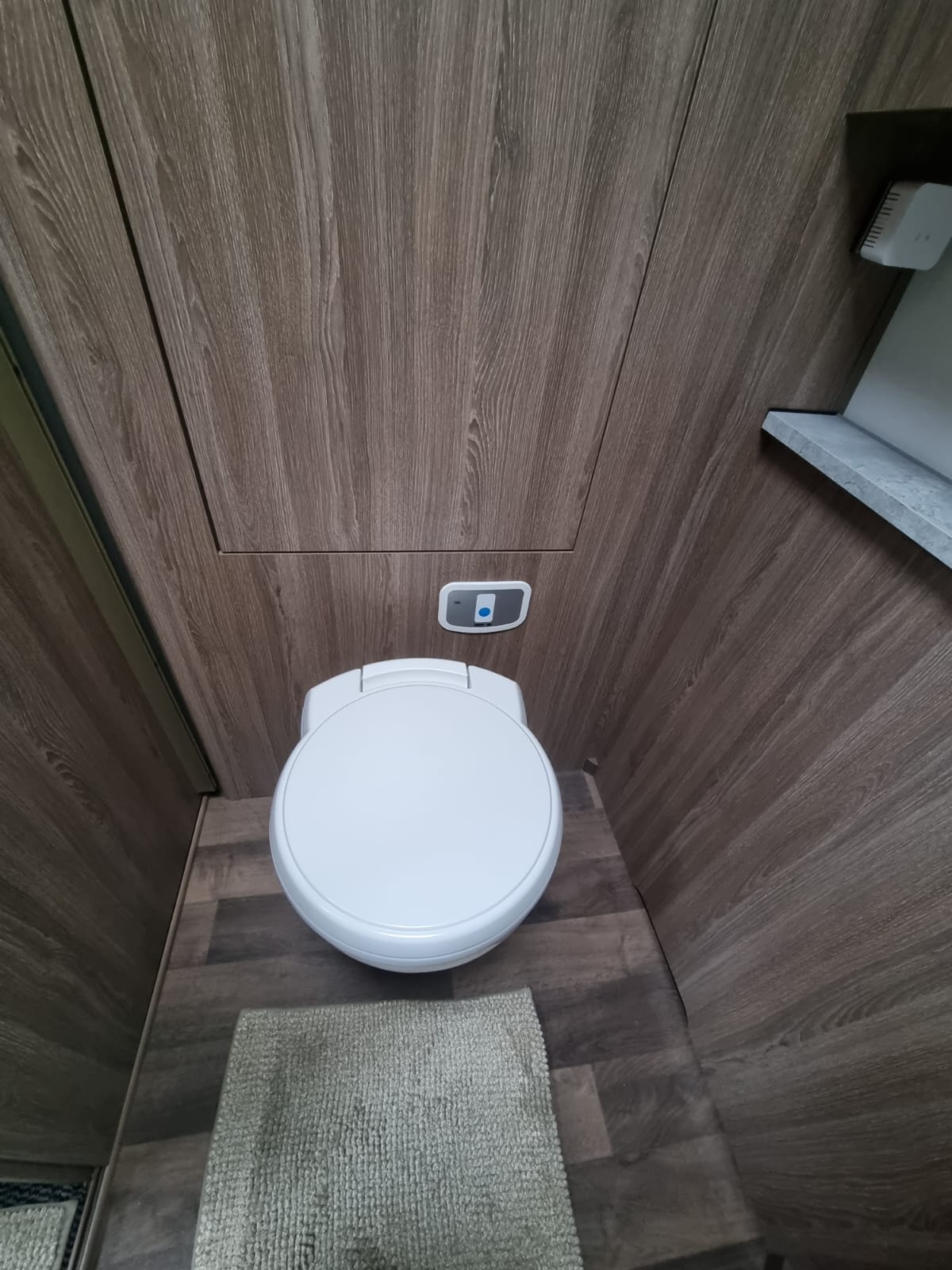 Hymer mobilhome AquaBlue reiniging resultaat