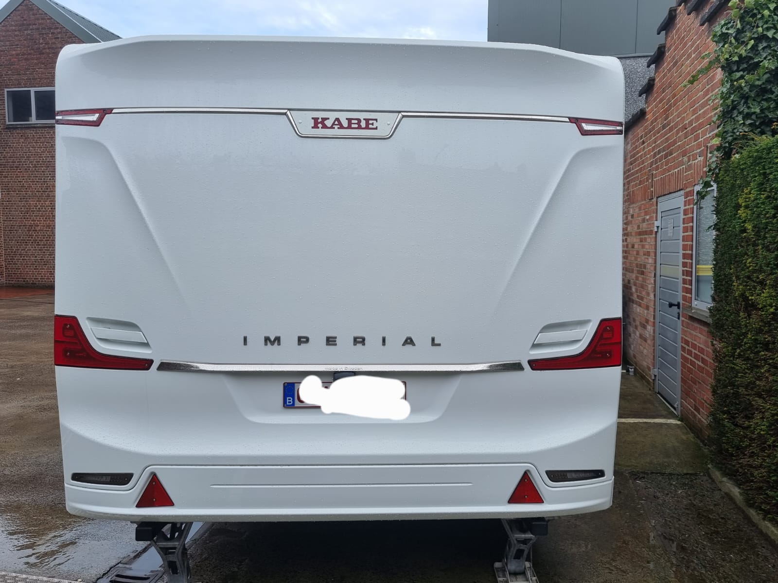 Hymer camper na behandeling AquaBlue West-Vlaanderen
