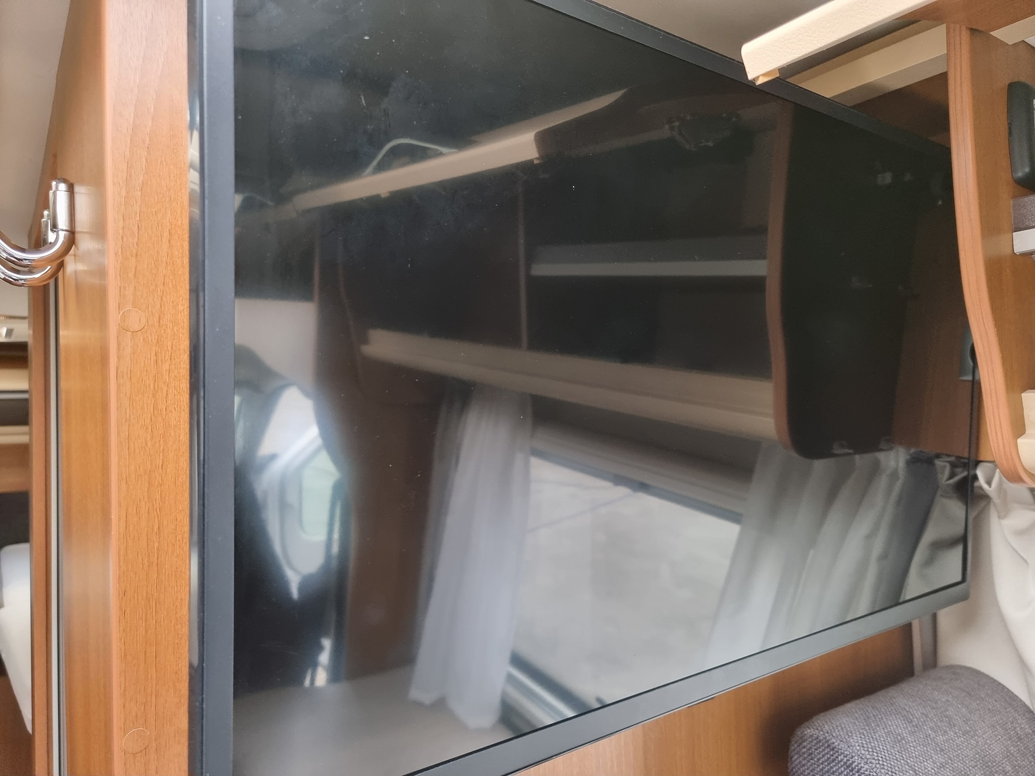 camper KLAUS voor AquaBlue behandeling