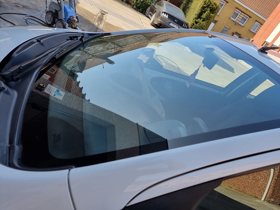 brandschade auto na behandeling schoon